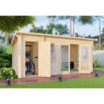 Shire Rydal 44mm Log Cabin 17 x 10ft (5.1 x 3m) - Image 10
