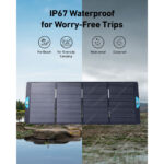 Anker Solix F3800 Portable Power Station 3840Wh & 400W Anker Solix Foldable Solar Panel - Image 4