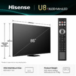 Hisense 85U8QTUK 85 Inch Mini LED HD Smart TV - Image 6