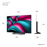 LG OLED48C55LA 48 Inch OLED 4K Ultra HD Smart TV - Image 2