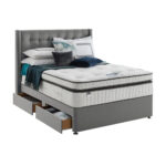 Silentnight Geltex Ultraflex 3000 Mattress & Divan in Slate Grey, 2 Firmness Ratings in 4 Sizes - Image 8